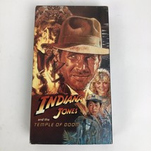 Indiana Jones and the Temple of Doom VHS Paramount Home Video Harrison F... - £7.04 GBP