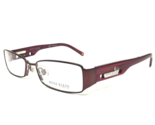 Anne Klein Eyeglasses Frames AK 9077 467-S Purple Rectangular Full Rim 5... - $51.28