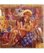 Dante Gabriel Rossetti Mythology Painting Ceramic Tile Mural BTZ23044 - $218.83 CAD+