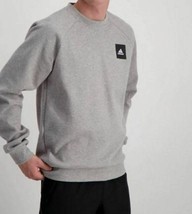 ADIDAS FI4042 Must Haves Stadium Crew Sweatshirt Heather Grey ( XL ) - $118.77