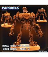 3D Printed Papsikels - Fkmsa Prototype Battle Droid Series 4 Model 12 - 28mm - $14.75 - $16.73