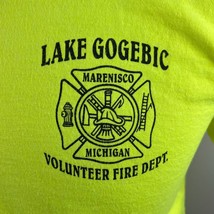 Lake Gogebic Michigan Volunteer Fire Department Medium T-Shirt - £19.45 GBP