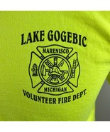 Lake Gogebic Michigan Volunteer Fire Department Medium T-Shirt - £19.32 GBP