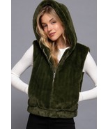 Hoodie Faux Fur Vest - $32.82 CAD