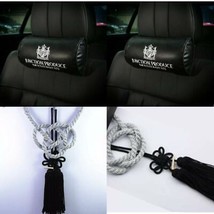 JUNCTION PRODUCE VIP Car Neck Pillow Headrest+SB Charm Kin Tsuna Rope Combo - £27.79 GBP