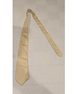 Calvin Klein Men&#39;s Bright Yellow Plaid Slim Necktie Silk Skinny Tie - $257.03 MXN