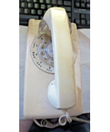 Vintage Almond Western Electric Bell System Rotary Wall Phone CS554BMP - £44.54 GBP