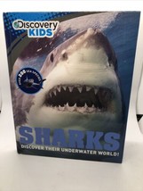 Sharks (Discovery Kids) Discover Their Underwater World! Hardcover Book - £7.88 GBP