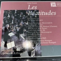 Cesar Franck  Les Beatitudes 1822-1890 Helmuth Rilling Stuttgart 2 CD - £7.85 GBP