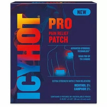 Icy Hot Pro Muscle &amp; Joint Pain Relief Patches with Menthol &amp; Camphor  5ct - £6.99 GBP