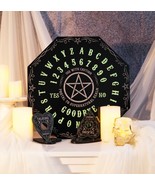 Glow in The Dark Octagonal Pentagram Star Ouija Spirit Board Game W/ Pla... - £21.23 GBP