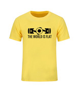 The World Is Flat Boxer Engine VW Subaru BMW funny T-Shirt - $352.44 MXN+