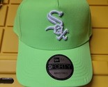 New Era MLB Baseball Chicago White Sox Cap Trucker Hat Green Adjustable ... - £18.49 GBP
