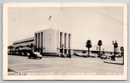 Hollywood California NBC National Broadcasting Co Building RPPC Postcard B33 - £7.20 GBP