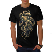 Octopus Tiger Face Animal Shirt  Men T-shirt - £10.19 GBP