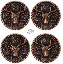 Concho Set of 4 Screw Back Conchos Western Saddle  Co620 - $24.74