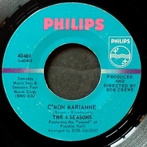 The 4 Seasons - C&#39;Mon Marianne / Let&#39;s Ride Again [7&quot; 45 rpm Single] 1967 Phil.. - £3.65 GBP