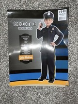 Police Officer Costume Boys Child Medium 8-10 - £17.28 GBP