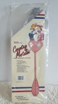 Tin Spoon Shape Boy &amp; Girl or Kissing Bears 16&quot; Mallard Crafts Country Metalin - $2.99