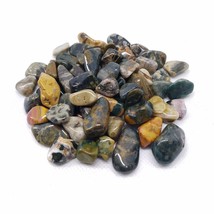 5 - 100 x Ocean Jasper Orbicular Tumble Stone Quality Polished Quartz Crystal - £3.94 GBP+