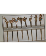 Hors d&#39;oeuvre Serving Picks Set of 8 (metal) - £7.07 GBP