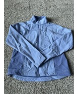 LL Bean Jacket Womens Small Blue Full Zip Fleece Lined Outdoor Zip Coat - $25.54 CAD