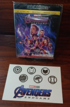 Marvel’s Avengers Endgame (4K+Blu-ray+Digital)-NEW+DMC Stickers-Free Shipping! - £22.95 GBP