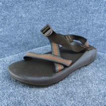 Chaco  Men Strappy Sandals Brown Synthetic Buckle Size 13 Medium - $39.60