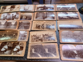 Keystone Stereoview Cards Lot of 19 - £15.81 GBP
