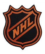 NHL Logo NHL Hockey Embroidered Iron On Patch Stanley Cup Orange 3.5" x 4.0 - $11.83