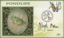 Nigel Marven Wildlife Presenter Chased By Dinosaurs Hand Signed FDC - £8.68 GBP