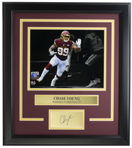 Chase Jeune Encadré Washington Football Équipe 8x10 Photo Avec / Laser Signature - £62.01 GBP