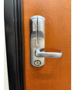 Kaba Electronic Key Card Lock Door Access Hotel Satin Chrome Used Right ... - $98.99