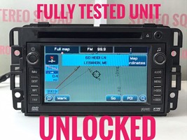 Unlocked Gm Radio Navigation Radio Premium Bose Rpo Y91 25894202 GM912 - $336.80