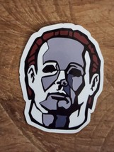 MICHAEL MYERS Sticker Halloween Sticker Horror Movie Sticker Laptop Sticker - £0.79 GBP