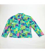 Life Style Women&#39;s  Petite Boho Embellished Pastel Color Jacket Size Petite - $272.54 MXN