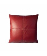 Leather Pillow Cover Throw Cushion Home Covers Decor 18 Decorative All C... - $54.70 CAD+
