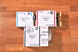 OEM Canon GPR-23 CMK Toner Set For iR C2550 C2880 C3080 C3380 Same Day S... - £82.13 GBP