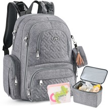 Diaper Bag Backpack Multifunction Travel Back Pack for Moms&#39; Dads Unisex Baby Na - £154.99 GBP