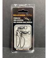 Billfisher Krok Stainless Ball Bearing Snap Swivels Size 7 400 Lb Test 2... - $16.83 CAD
