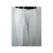 Men 2pc Stacy Adams leisure suit guayabera traditional matching Set 2201 White image 2