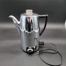Vintage Chrome Percolator Coffeemaster Automatic Model AP10A Tested Comp... - $48.50