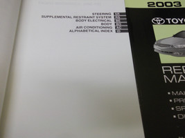 2003 Toyota Camry Solara Service Repair Shop Manual Set W EWD &amp; Transaxle OEM - £192.22 GBP