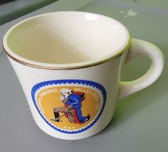 Boy Scout Coffee Mug 1950 National Jamboree Valley Forge BSA Vintage Cup  - £36.97 GBP