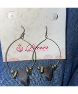 Premier Designs Spot On Dangle  Beaded Hoops Earrings New - $369.94 MXN