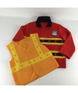 Disney Mickey Mouse Fire Chief Safety Vest Play Costume Halloween Role P... - £19.45 GBP