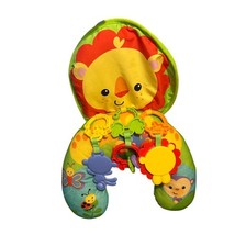 Fisher Price Cozy Fit Playtime Lion Tummy Wedge w Toys Jungle Animals Pi... - €11,50 EUR