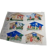 Vtg 1997 Fabric Traditions DIY Book The First Christmas Book Panel, Cut ... - £22.88 GBP