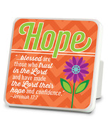 Lighthouse Christian Products Happy Hope, Jeremiah 17:7 4x4 inches - £3.87 GBP