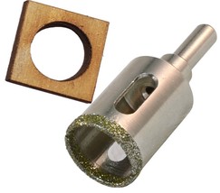 7/8 in Hole Saw for Tile And Glass Free Hole Saw Guide for 7/8 in Hole S... - £17.40 GBP